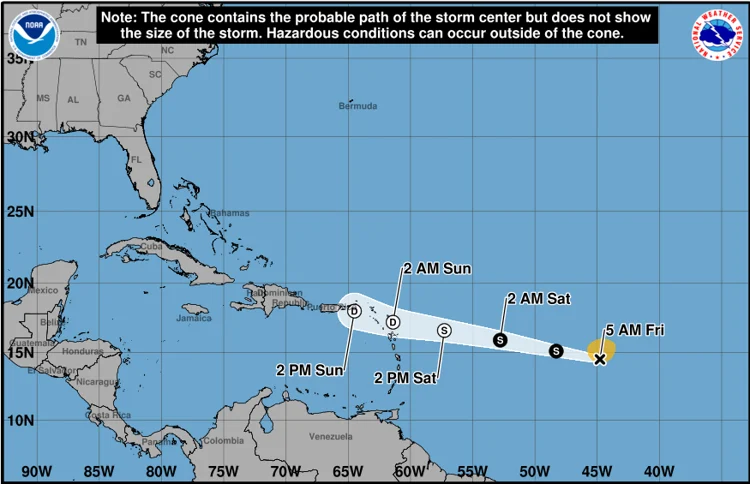 Tropical Storm Dolly could weaken before the Caribbean, but could generate rain in PR and DR | De Último Minuto English