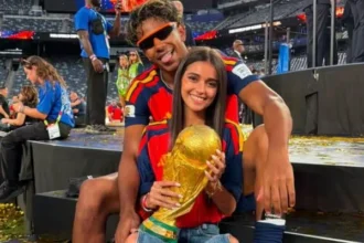 Inés García shares another romantic moment with Lamine Yamal on social media