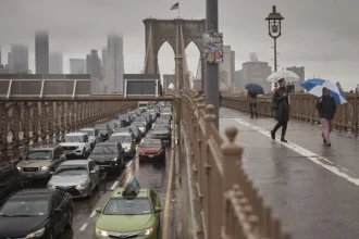 New York under flash flood alert as heavy rain threatens widespread flooding
