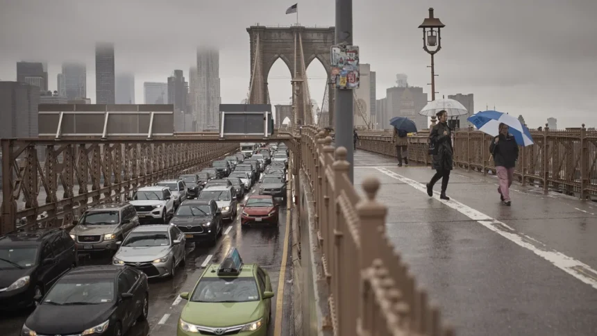 New York under flash flood alert as heavy rain threatens widespread flooding