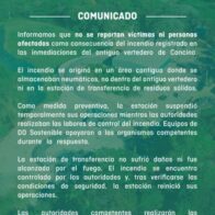 Fire in the vicinity of the old Cancino landfill was controlled with no casualties or damage to the transfer station | De Último Minuto English
