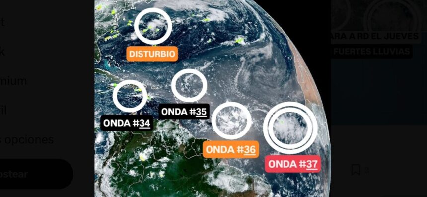 Atlantic activity increases as five weather systems are monitored
