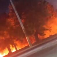 Fire in the vicinity of the Courthouse generates alarm on the South Ring Road of Santiago | De Último Minuto English