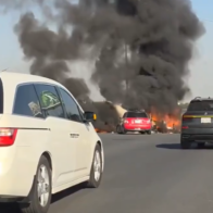 One person killed, another injured after crash sparks vehicle fire in Monterrey