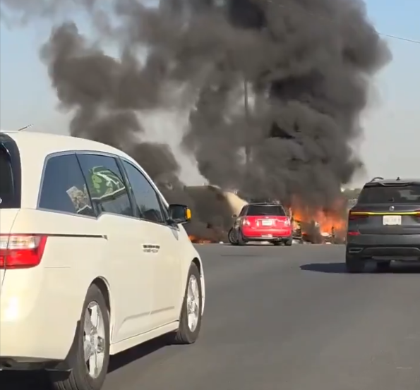 One person killed, another injured after crash sparks vehicle fire in Monterrey