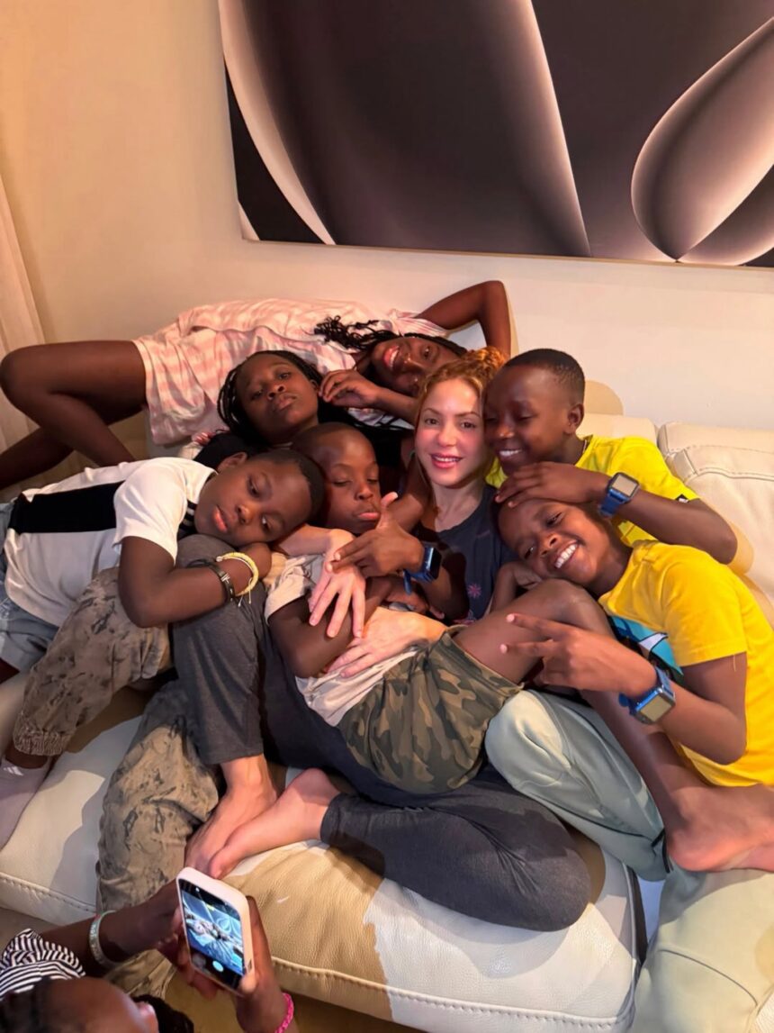 Shakira welcomes Ugandan dancers to her home after World Cup performance