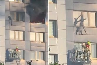 Woman rescued after jumping from 11th floor of burning building in Berlin | De Último Minuto English