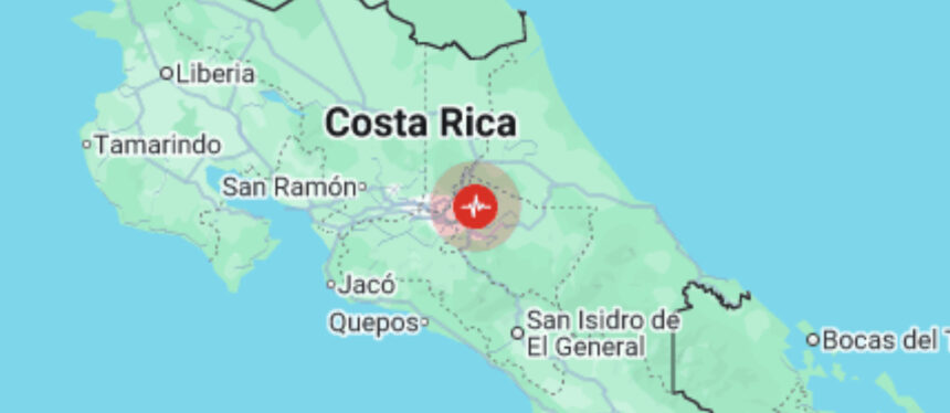 Two consecutive earthquakes of magnitude 5.4 and 4.8 shake Costa Rica | De Último Minuto English
