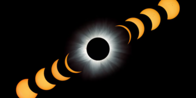 ESA releases images of the Moon's shadow advancing during the total solar eclipse | De Último Minuto English