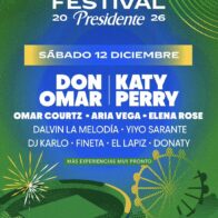 Festival Presidente 2026 announces ticket sale phases and prices starting at RD$3,900 | De Último Minuto English