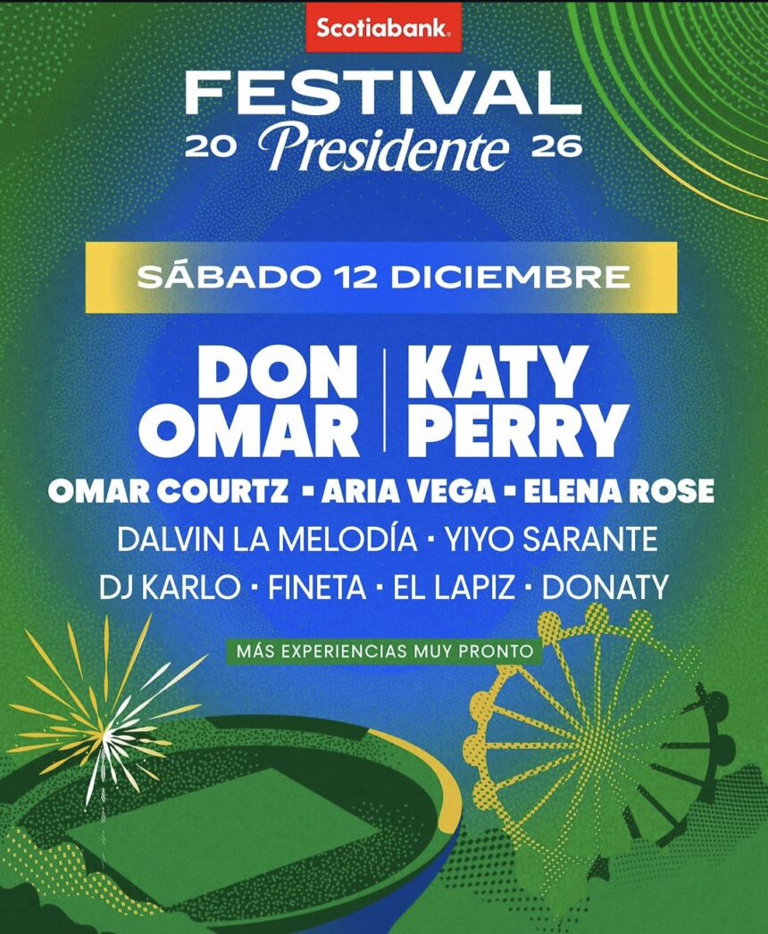 Festival Presidente 2026 announces ticket sale phases and prices starting at RD$3,900 | De Último Minuto English