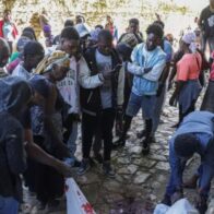 Residents of Kenscoff protest after deadly gang attack leaves dozens dead