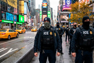 Justice system halts New York's attempt to force ICE agents to show their faces and identification | De Último Minuto English
