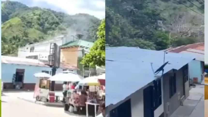 Mayor's office in the municipality of Rioblanco, in central Colombia, attacked with drones and gunfire | De Último Minuto English