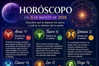 Horoscope for August 6, 2026 | De Último Minuto English