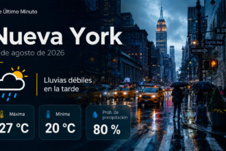 Weather in New York today: rain returns in the afternoon this August 31st | De Último Minuto English