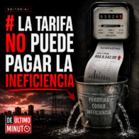 The rate cannot pay for inefficiency | De Último Minuto English