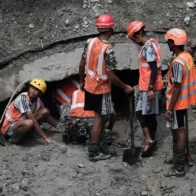 Two workers rescued alive from depths of Nepal hydropower plant after more than a week