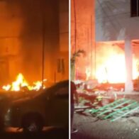 Car bomb explosion at police station in Colombia leaves one dead and 10 injured