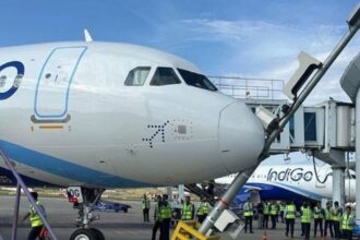 IndiGo plane hits pole at airport in India; no injuries reported