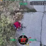 Elderly woman calmly disables explosive-laden drone in seconds in Zaporizhzhia