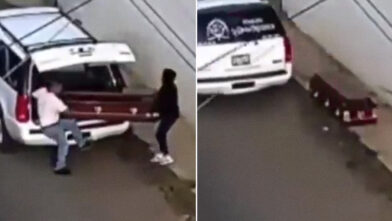 Body found inside coffin abandoned near airport in Mexico