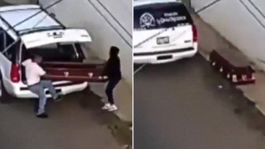 Body found inside coffin abandoned near airport in Mexico
