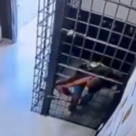 Brazilian detainee escapes cell by squeezing through iron bars