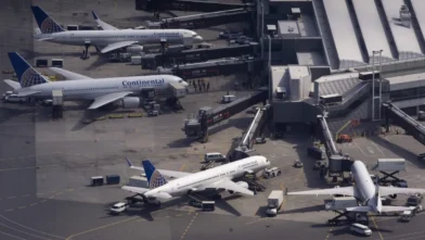 Thirteen injured after employee shuttle bus crashes into concrete barrier at Newark Airport