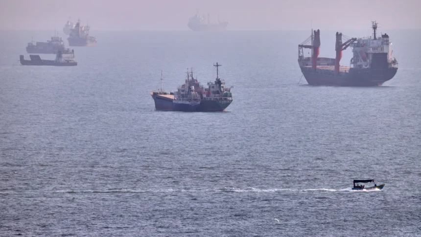 U.S. escorts 40 commercial vessels carrying 18 million barrels of oil through Strait of Hormuz amid Iran conflict