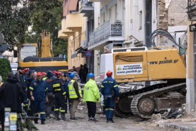 Four Americans among six killed in Athens building collapse after gas explosion