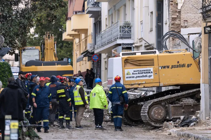 Four Americans among six killed in Athens building collapse after gas explosion