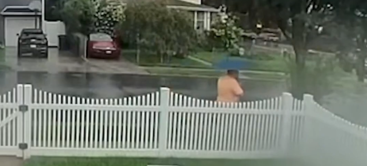 Man survives lightning strike on his way to the dentist: “There are no burns”
