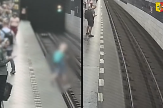 Unknown hero saves 7-year-old boy who fell onto Prague metro tracks