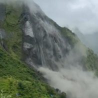 Landslide partially blocks river in Nepal, raising risk of flash floods