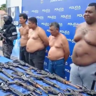 “Los Preñados” gang targeted as police seize arsenal of weapons and ammunition