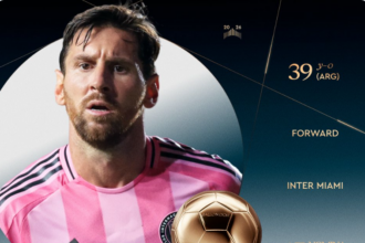 Messi nominated for the Ballon d’Or