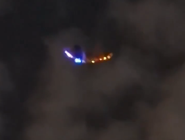 Mysterious glowing object spotted over Tehran