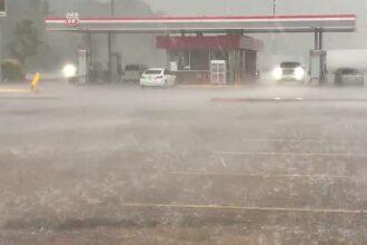 Flood emergency declared in Texas as Edouard dumps more than 20 inches of rain