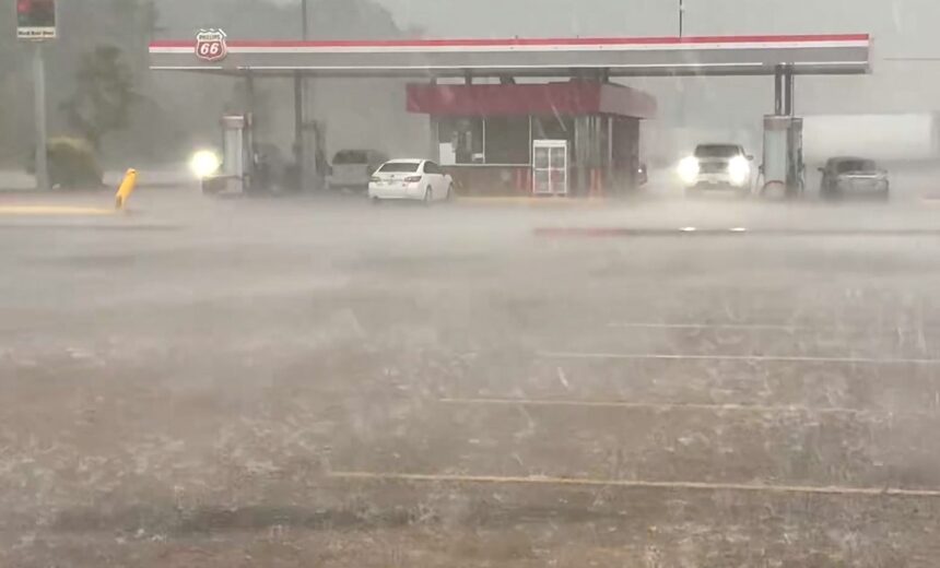 Flood emergency declared in Texas as Edouard dumps more than 20 inches of rain