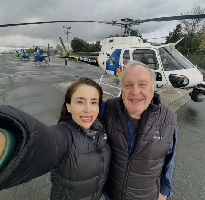 Reporter Eliana Moreno and pilot George Marciniw killed in Los Angeles helicopter crash