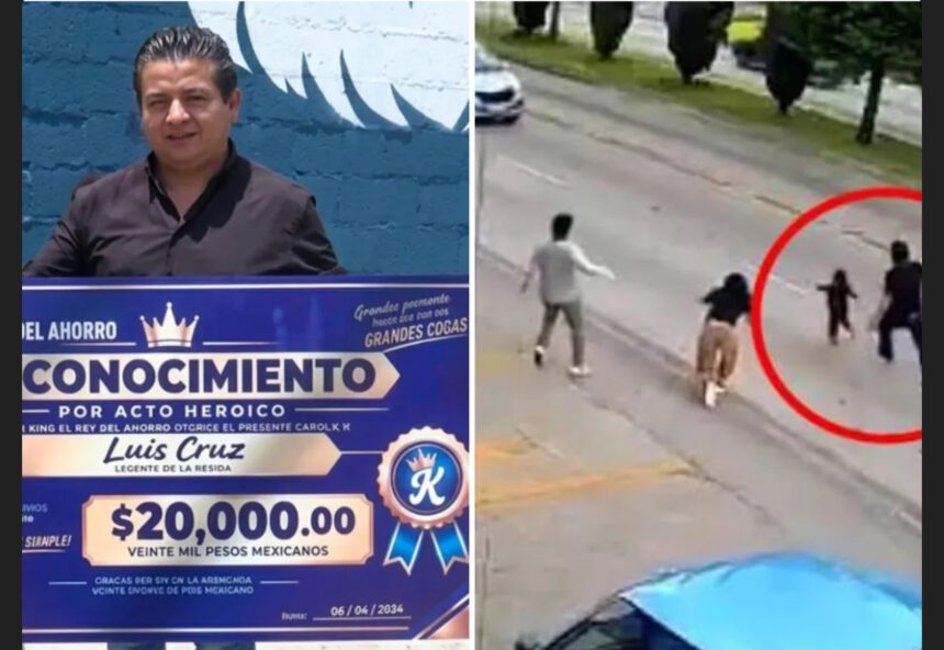 Store manager saves girl from being hit by car and receives $1,000 bonus | De Último Minuto English