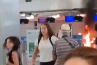 Man arrested after smashing airport monitors and starting fires in Milan | De Último Minuto English