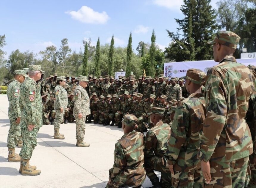 Haitian military personnel welcomed in Mexico for training | De Último Minuto English
