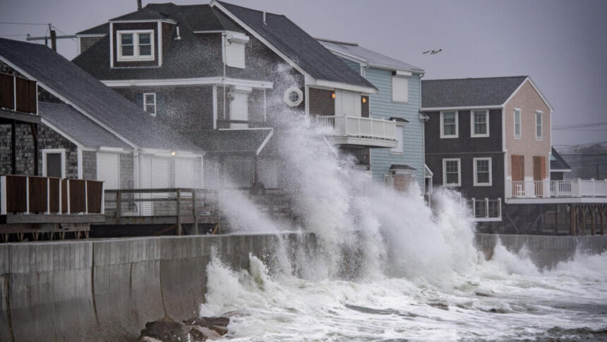 Powerful storm hits northeastern U.S., leaving one dead, power outages and flooding