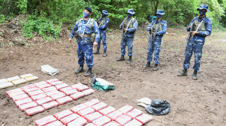 The Nicaraguan Army seized 1,381 kilos of drugs in the last year | De Último Minuto English