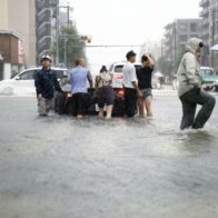 Torrential rain floods central Japan, triggers highest-level river warning