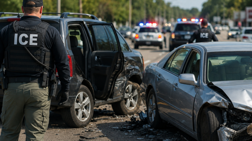 ICE pursuit in New Jersey ends in crash that injures mayor’s wife