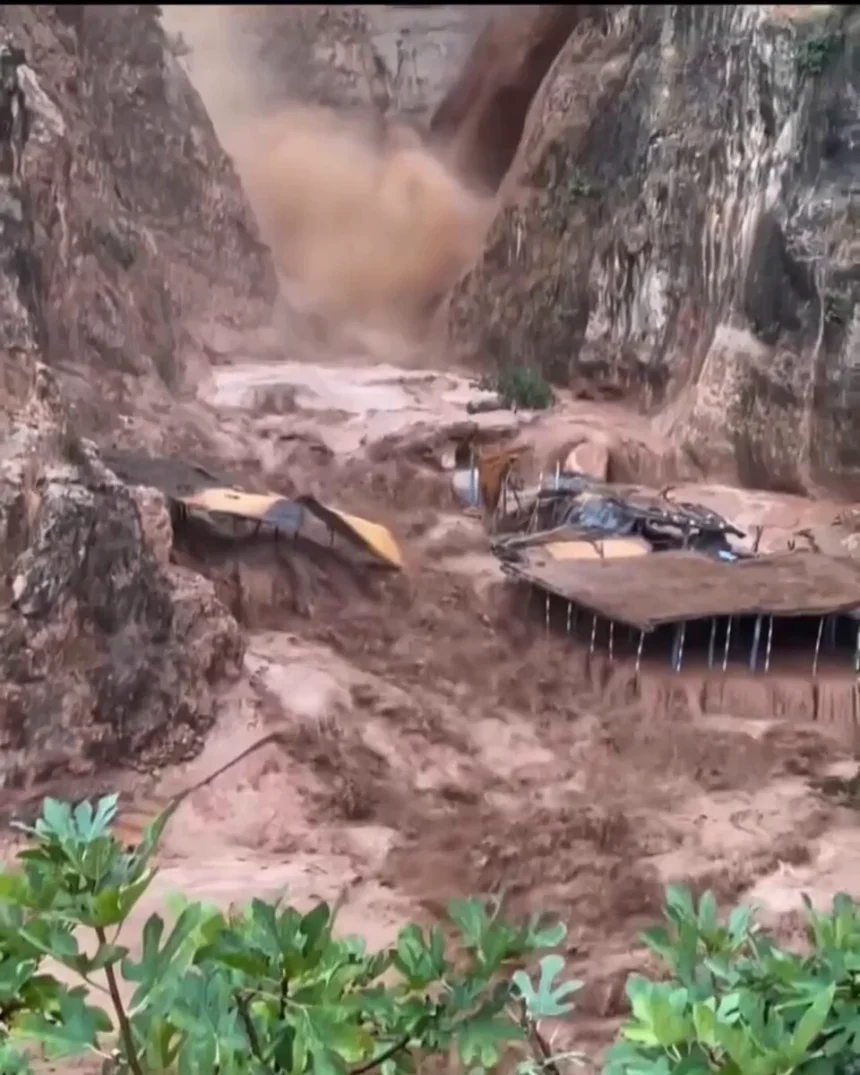 Heavy rains cause rising waters and damage in Morocco’s Atlas Mountains