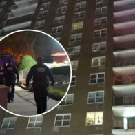 Woman dies and infant remains critical after falling from Bronx building